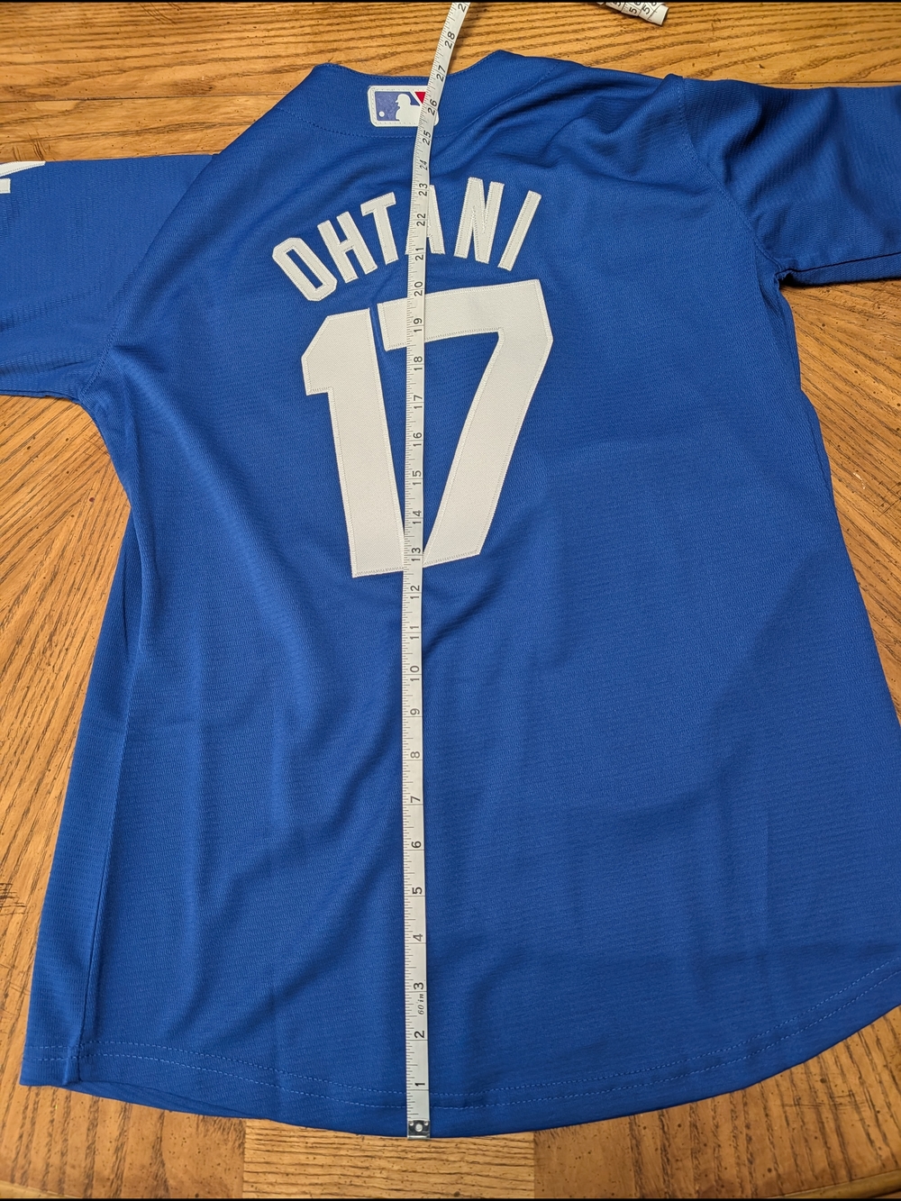 Nike MLB Shohei Ohtani #17 Blue and White Jersey - Picture 6 of 9